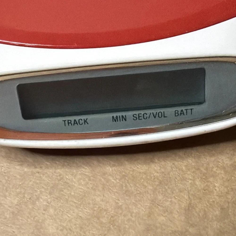 Sony D-EJ360 Red Cd Walkman Psyc G - Protection Portable For Parts Or repair